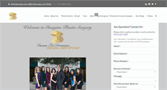 Desktop Screenshot of imagineplasticsurgery.com